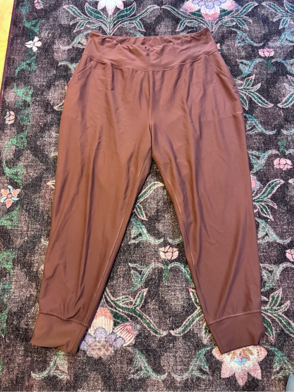 Old Navy Women’s Rust Color Active Jogger Bottoms High-rise plus size - XXL